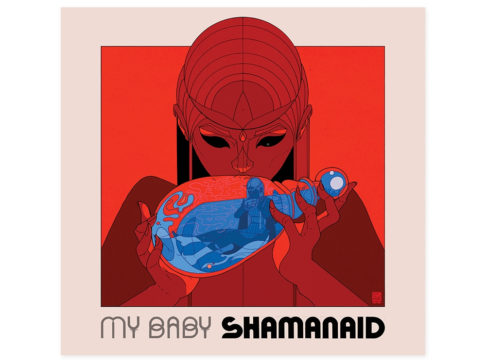 Shamanaid LP - Cool Blue Vinyl